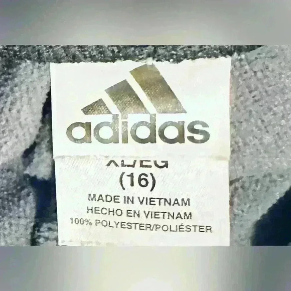 Adidas | Charcoal Gray Joggers, Boys Size XL/16. - Picture 9 of 10